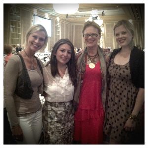 Stephanie, Gabby, Sandy and Sarah at Genesis Women