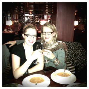 Sarah Sellers and Sandy Hibbard Toast Lyric Marketing's 11th Anniversary at Seasons 52